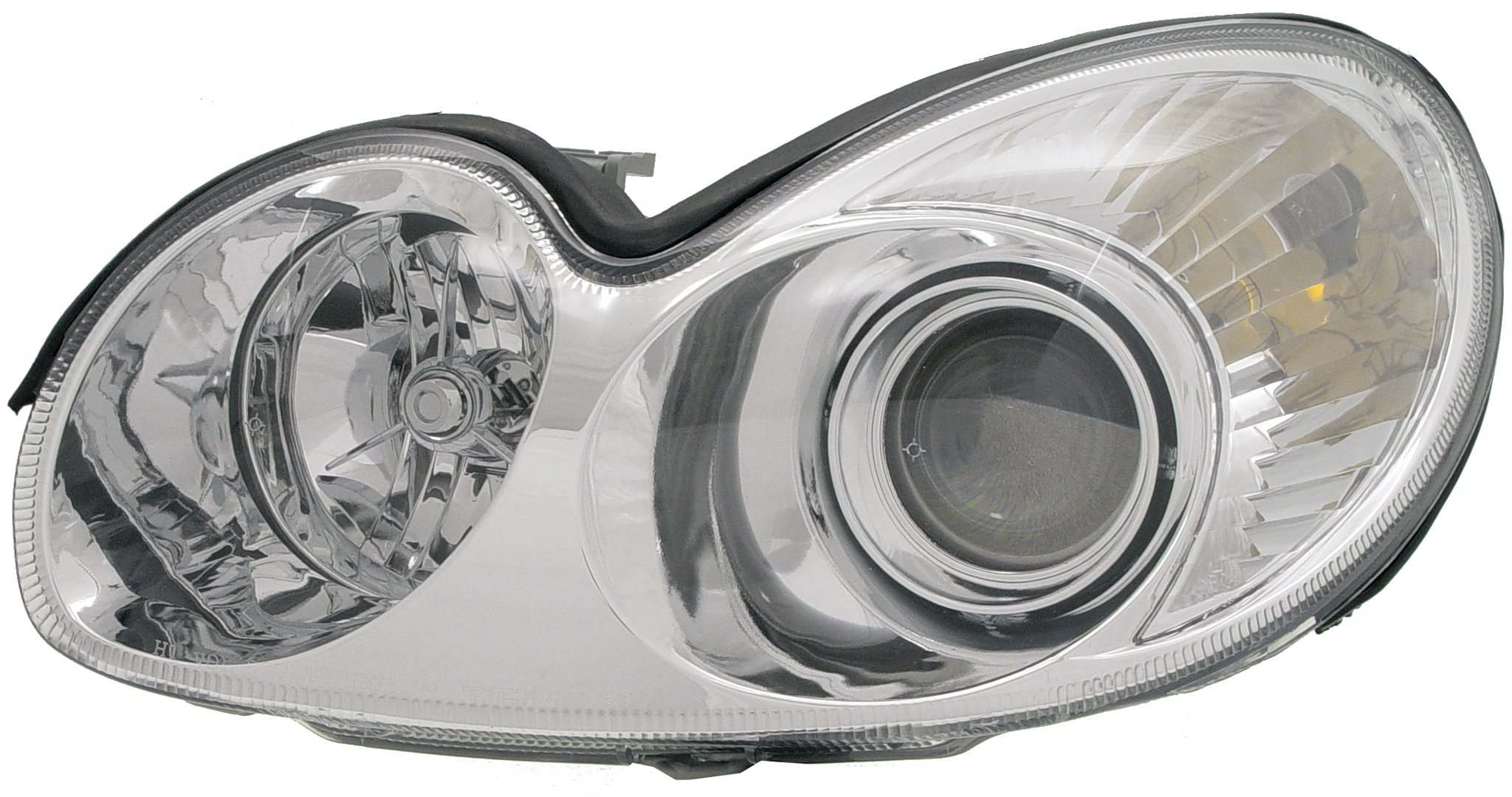 Dorman 1590574 Driver Side Headlight Assembly Compatible with Hyundai Elantra, Sonata, Tucson - Replacement Headlamp for Night Driving & Enhanced Visibility