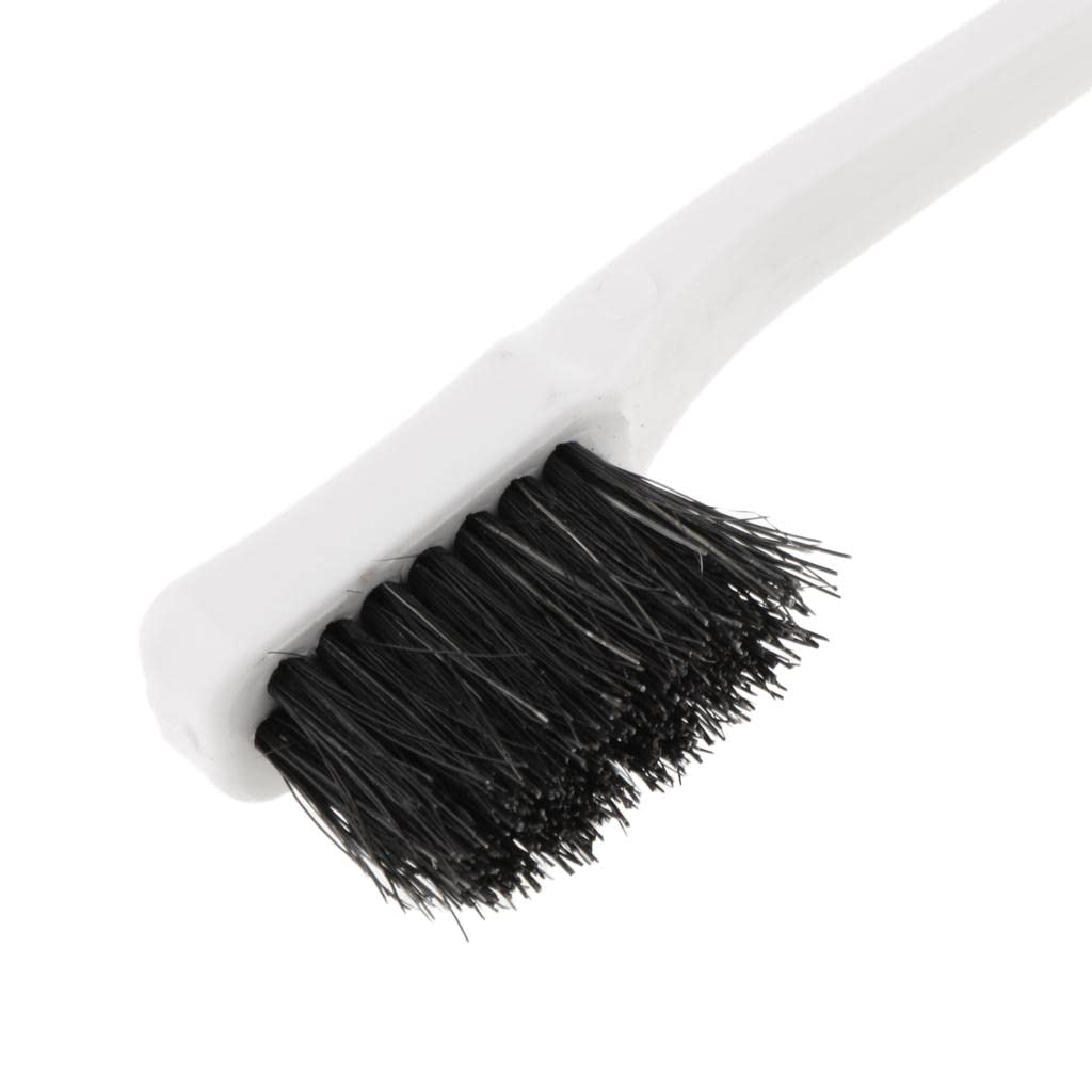 SAZ DEKOR 7-Inch Double Sided Edge Control Hair Brush - Styling Comb for Smooth Edges & Flyaways - Perfect for Braids, Weaves & Natural Hair Styling at Home or Salon
