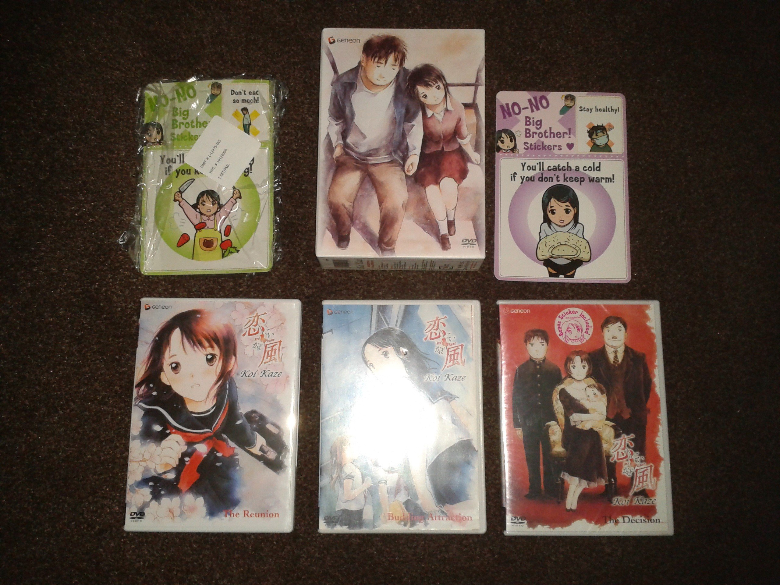 Koi Kaze: Complete Anime Series Box Set DVD | Romantic Drama Collection | Perfect for Anime Lovers & Collectors | Great Gift for Valentine's Day or Anniversary