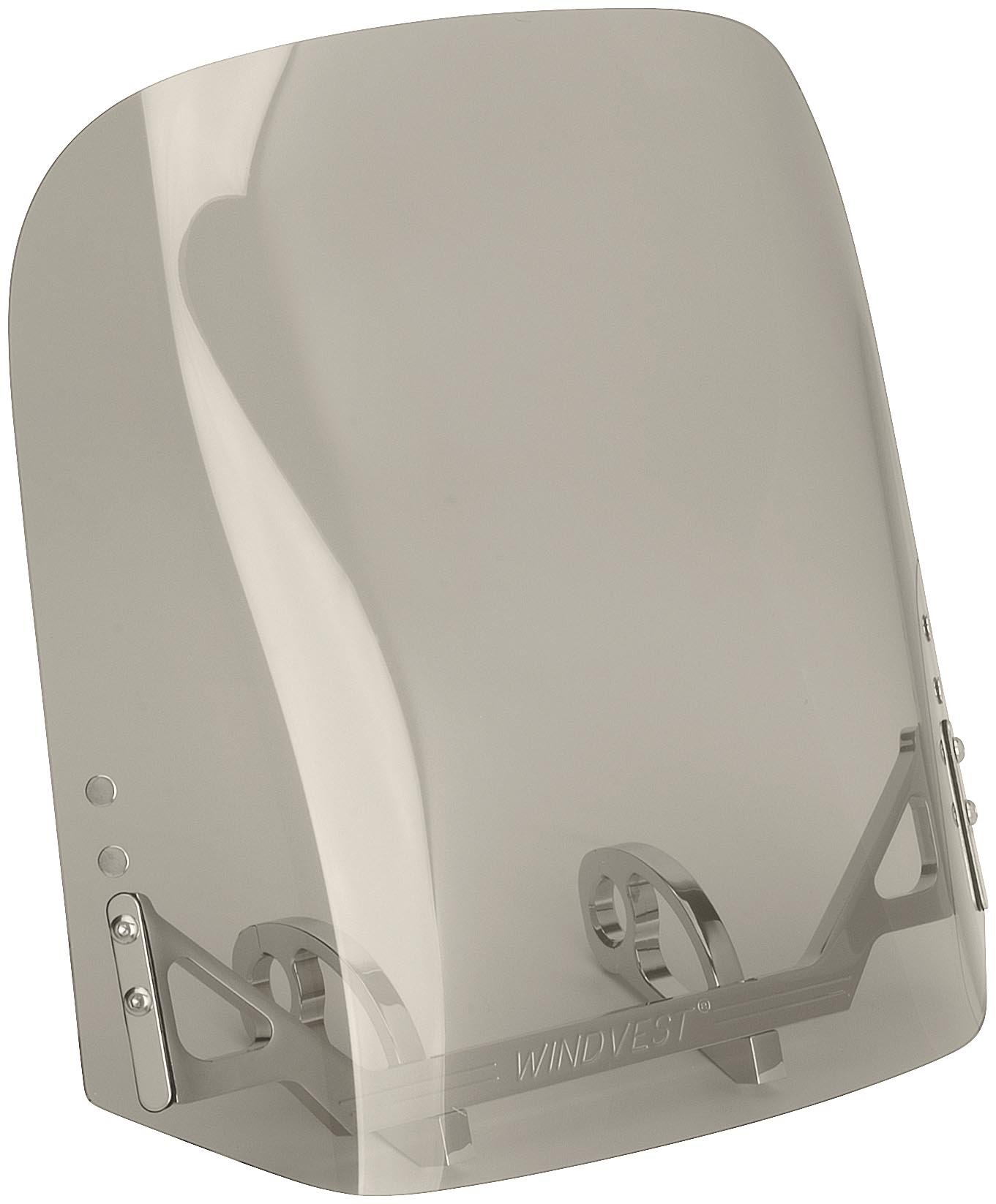 Slip Streamer Replacement Custom Windshield S-137-12 - Universal Fit for Motorcycles & Cruisers - Durable Acrylic Windshield for Enhanced Riding Comfort