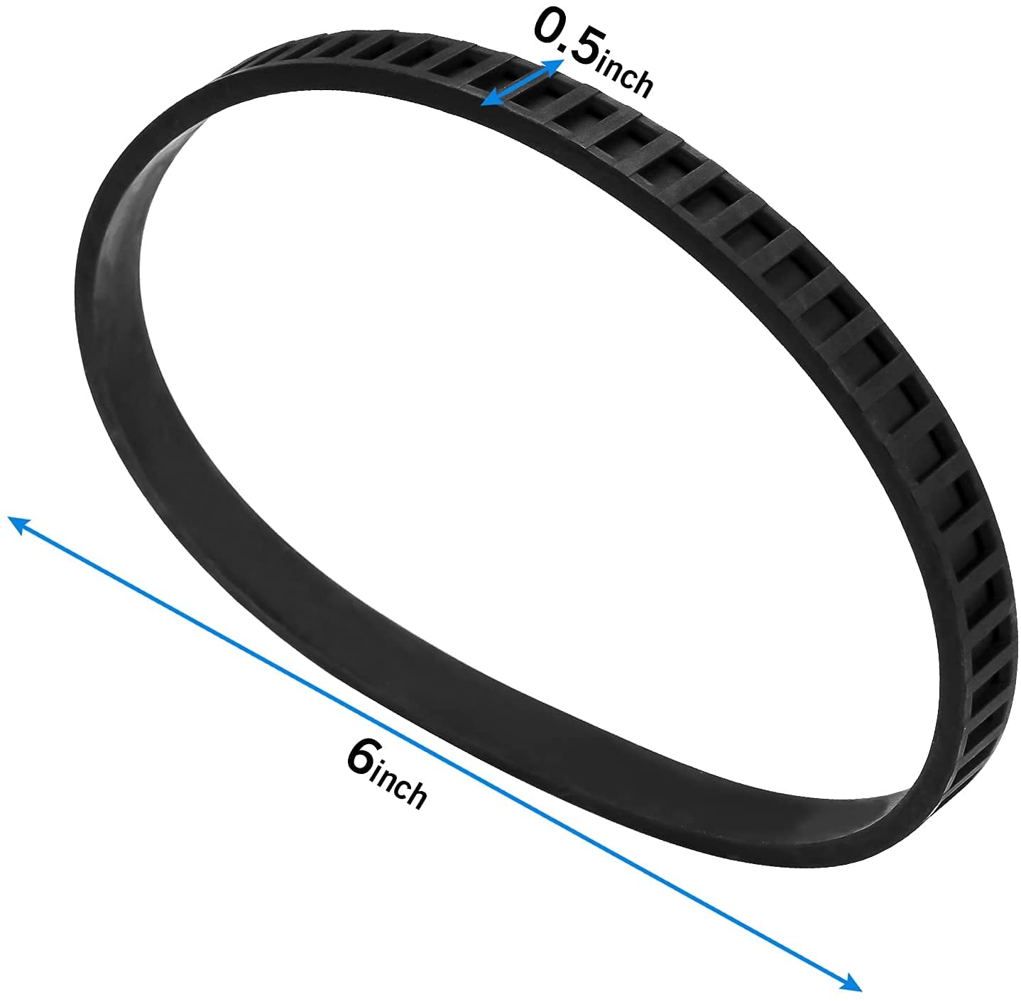 2 Pack 650721-00 Bandsaw Rubber Tires Replacement for Dewalt DWM120, A02807, DCS374, DW328K Band Saws - Durable Fit for Woodworking & Metal Cutting Projects