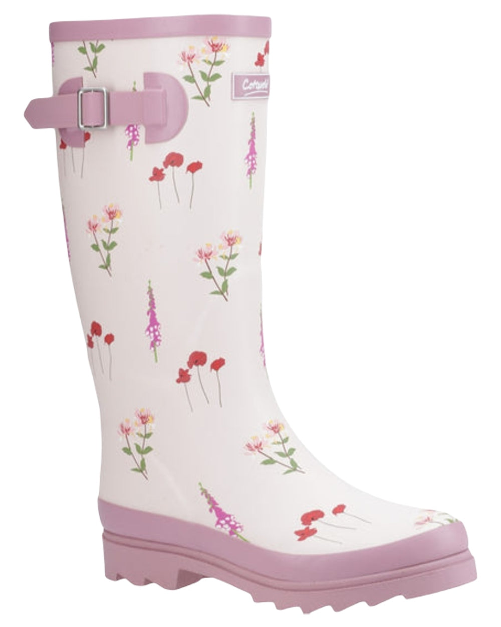 Cotswold Women's Wildflower Tall Rain Boots - Waterproof Garden Boots for Women, Outdoor Walking, Hiking & Farming