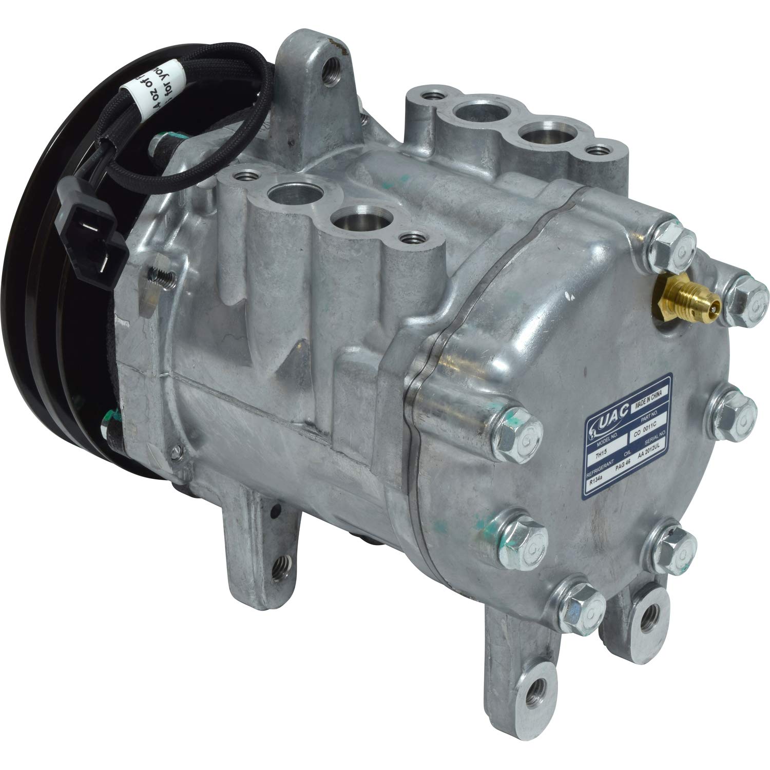 UAC CO 0011C AC Compressor - Replacement for Car Air Conditioning System - Perfect for Summer Driving & Vehicle Maintenance