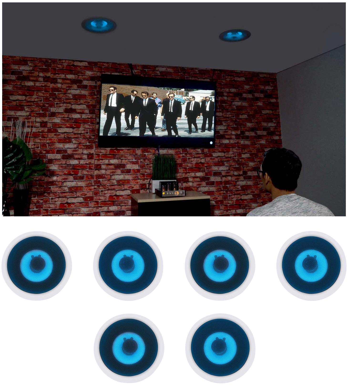 Rockville HC65B-LED 6.5
