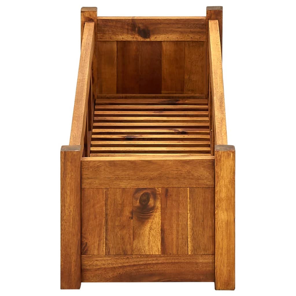 Acacia Wood Raised Garden Bed - 39.4