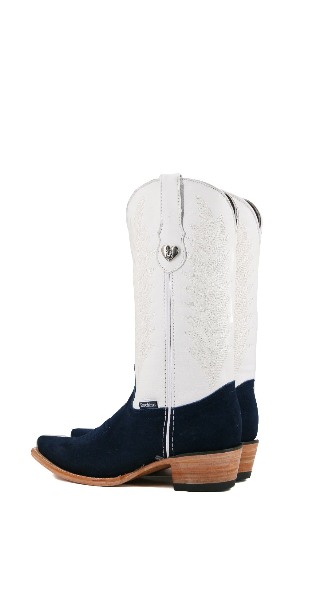 Sierra Roughout Snip Toe Cowgirl Boots for Women - Western Style Leather Riding Boots with Comfortable Fit - Perfect for Country Dancing, Rodeo, and Outdoor Adventures