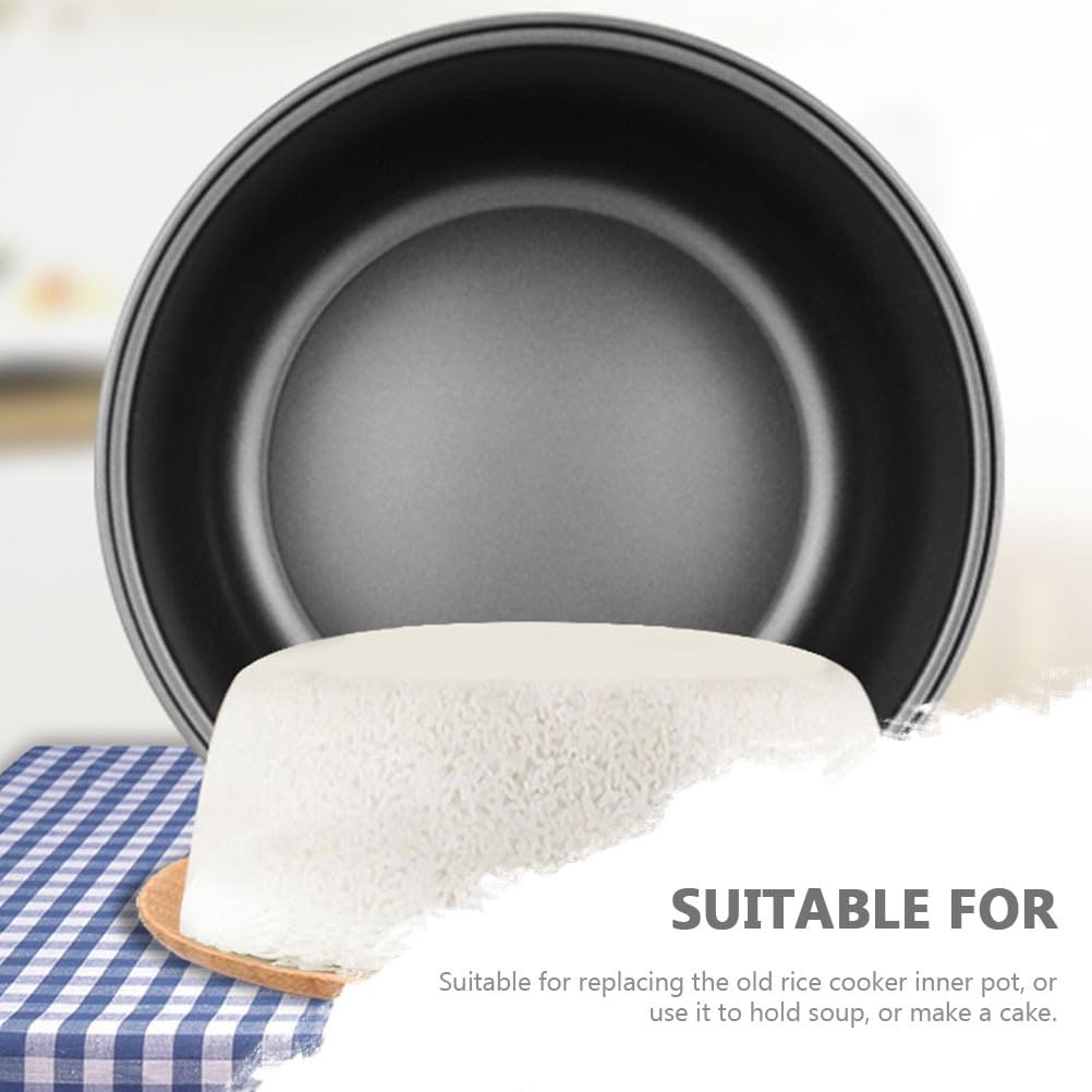 Non-Stick Rice Cooker Inner Pot - Cabilock Replacement Liner for Electric Rice Cookers | Durable & Easy to Clean | Perfect for Home Kitchen & Meal Prep
