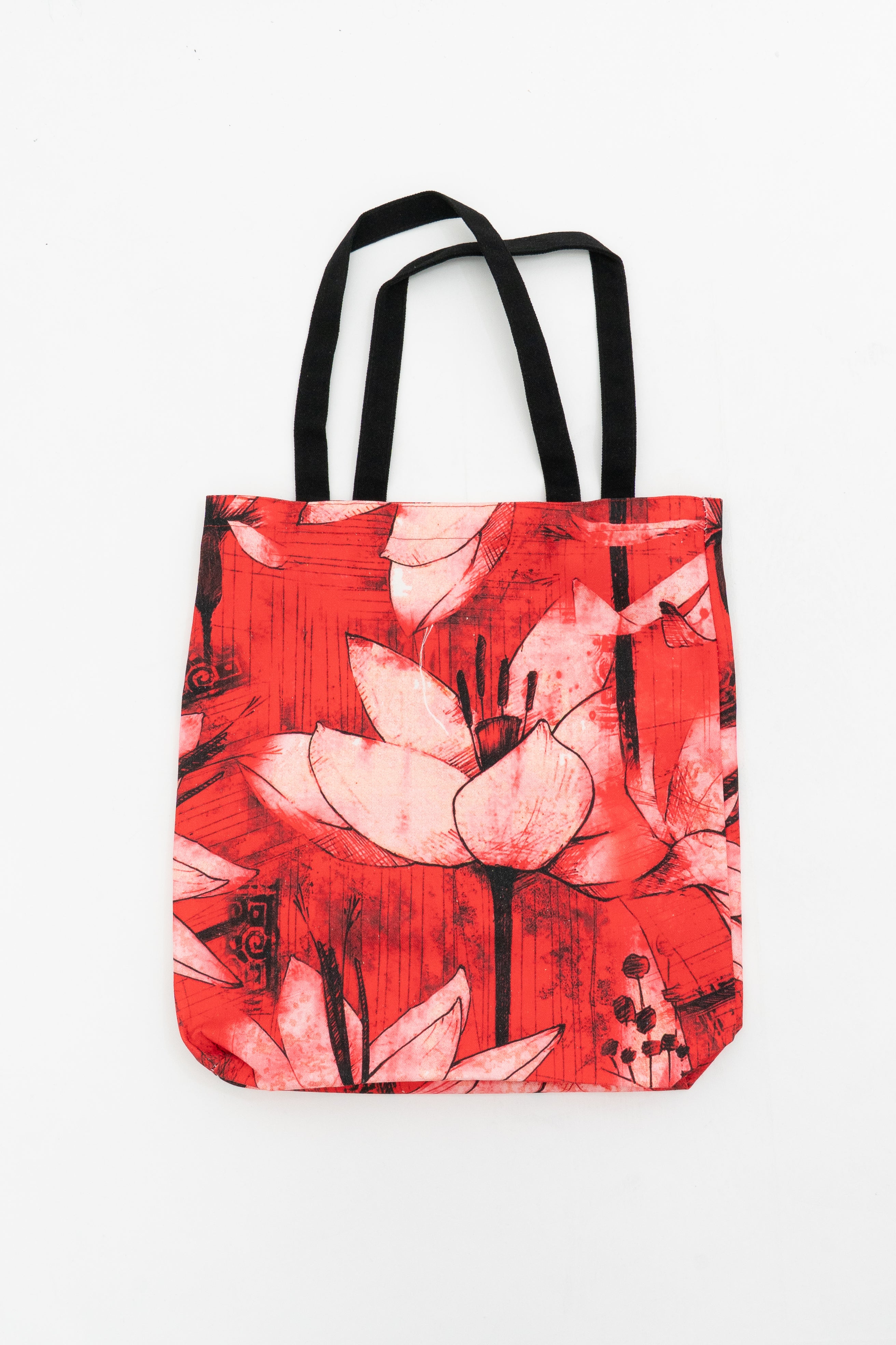 Stylish Artwork Tote Bag - Fashionable Passion Print Canvas Shopping Bag for Women - Perfect for Grocery Shopping, Beach Trips & Daily Use