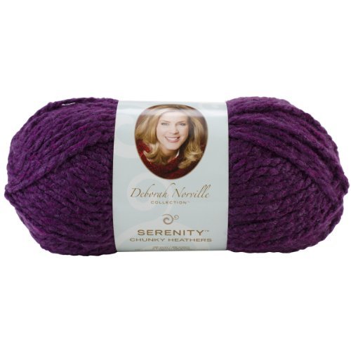 Premier Yarns Deborah Norville Serenity Chunky Weight Heathers Yarn - Soft Highland Wool for Knitting & Crocheting Scarves, Blankets & Winter Accessories