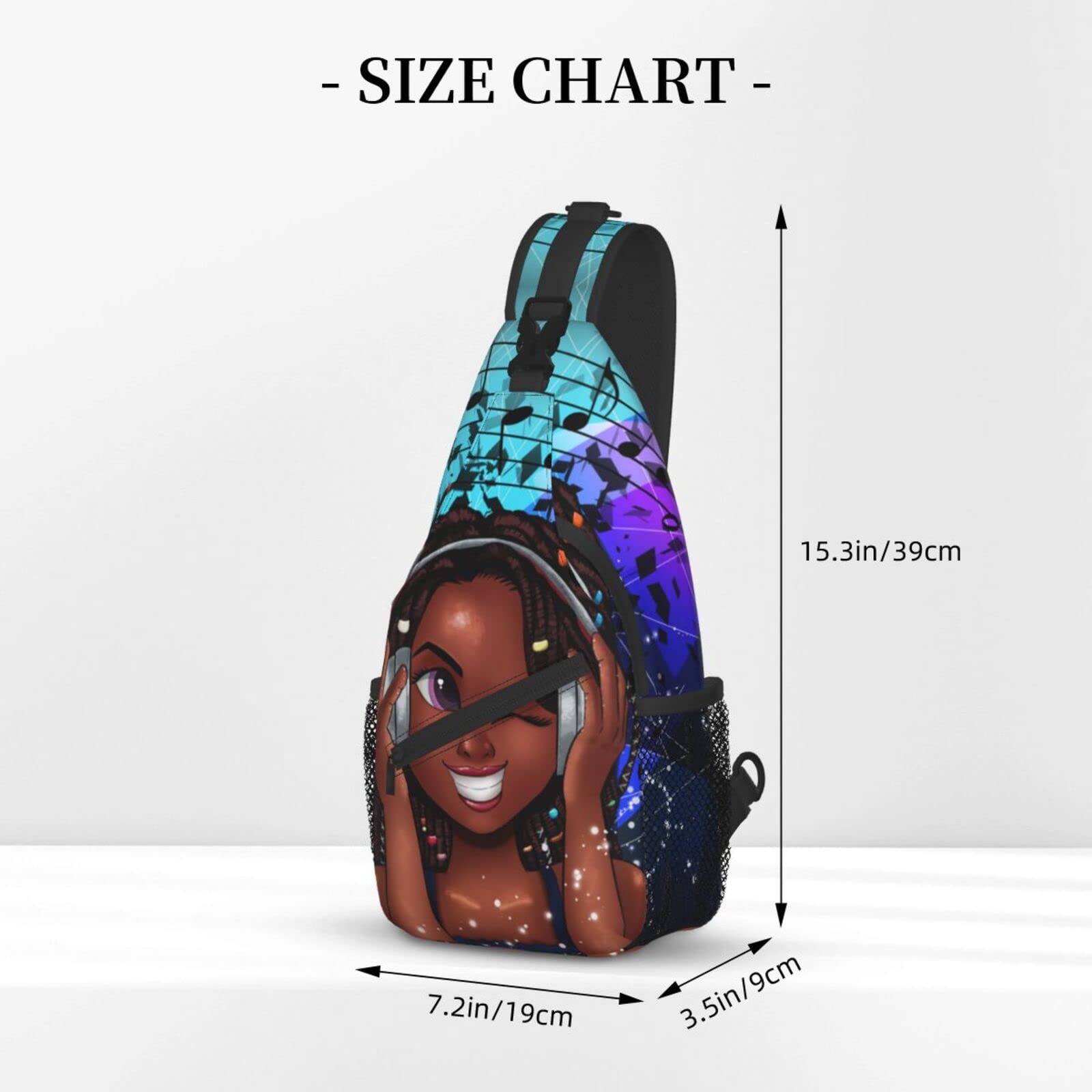 Women's Crossbody Sling Bag - Lightweight Chest Backpack for Travel, Hiking & Sports - Unisex Shoulder Daypack for Running, Climbing & Casual Use - Includes Glasses Case - Perfect for Outdoor Adventures, Gym & Daily Commute