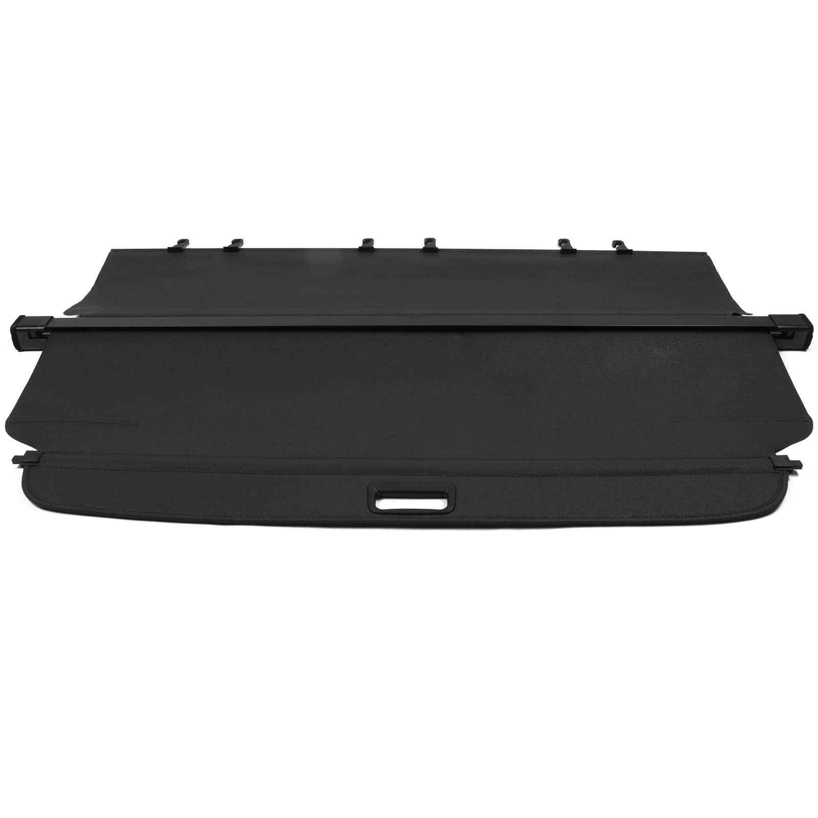 IKON MOTORSPORTS Black Cargo Cover for 2002-2006 Honda CRV - OEM Style Trunk Liner & Privacy Shade - Perfect for Road Trips, Grocery Hauling & Vehicle Security