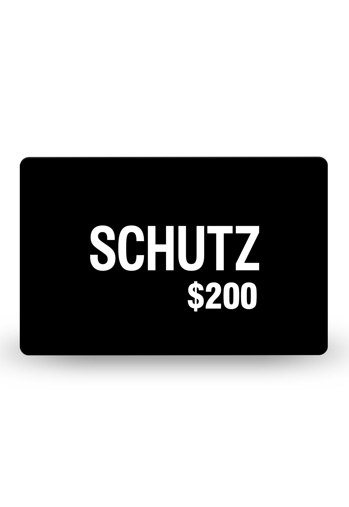 Schutz Gift Card - Perfect for Birthdays, Holidays & Special Occasions - Shop Online for Stylish Footwear & Accessories