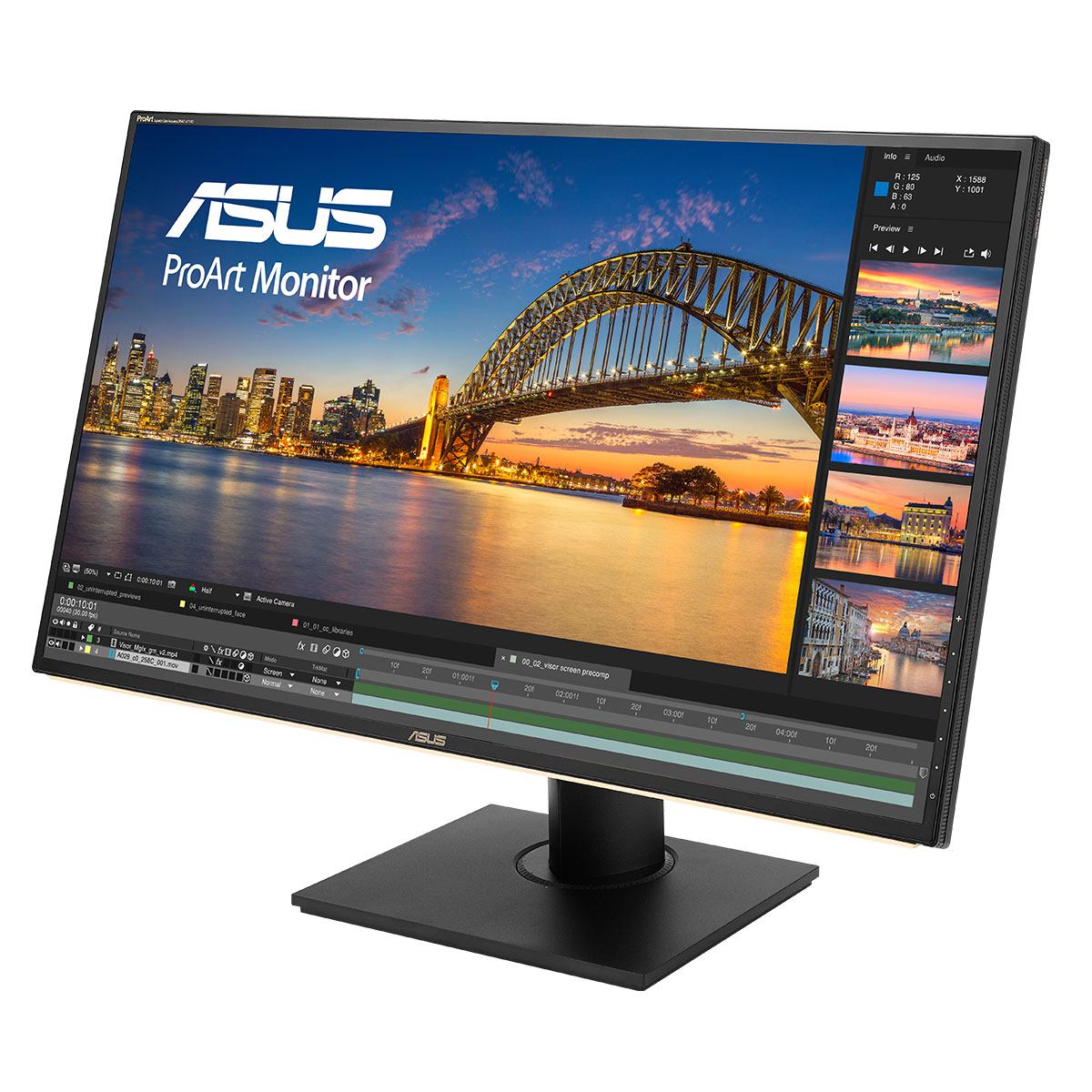 ASUS ProArt PA329C 32-inch 4K UHD HDR600 IPS Professional Monitor for Graphic Design, Video Editing & Photography - Perfect for Creative Studios & Home Offices