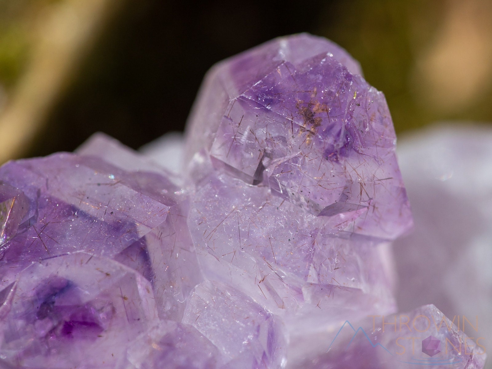 Natural Amethyst Raw Crystal Cluster | February Birthstone, Healing Stone, Unique Spiritual Gift, Boho Home Decor for Meditation & Positive Energy