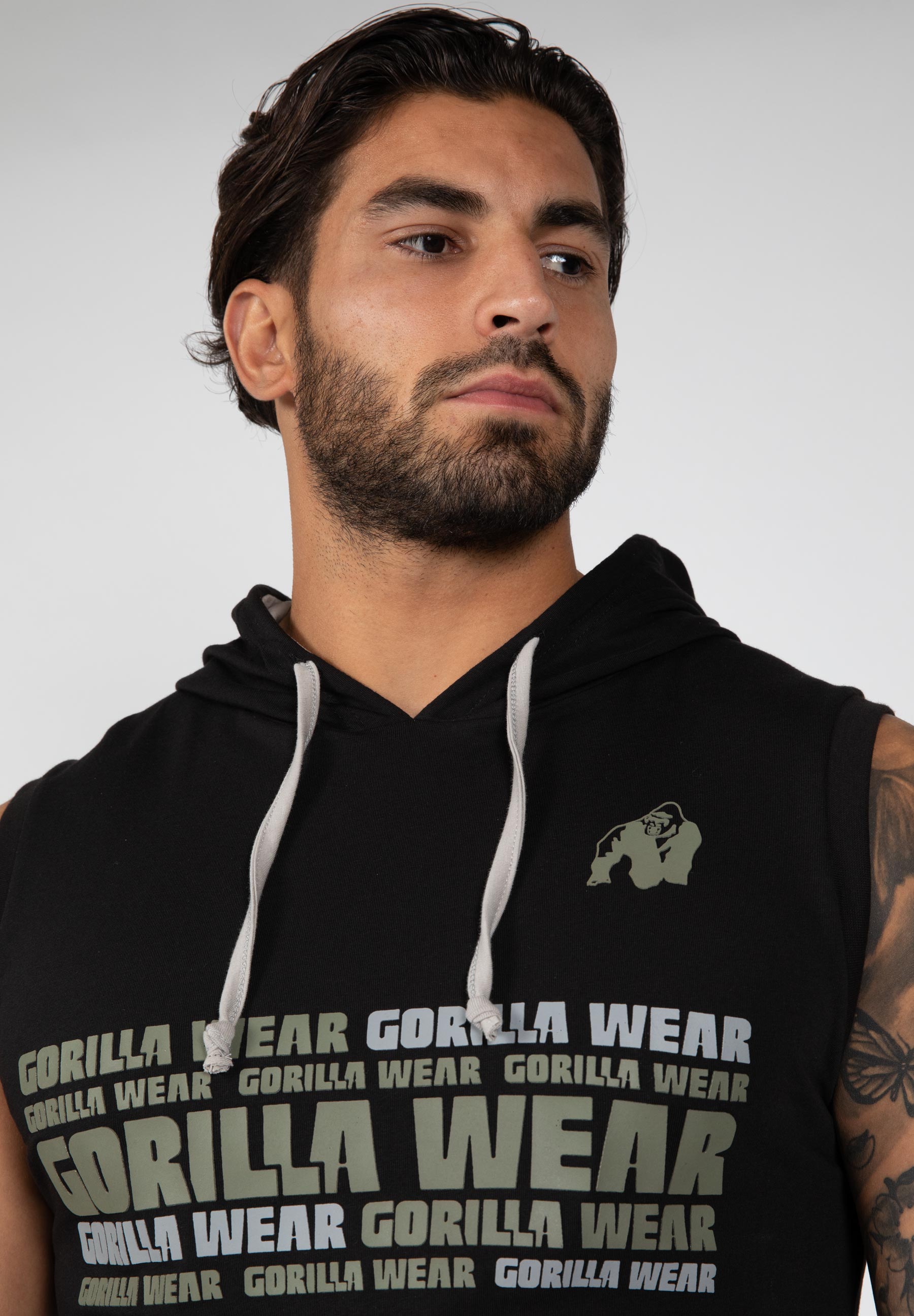 Melbourne Slim Fit Hooded T-Shirt for Men - Black | Casual Streetwear, Gym & Lounge Wear