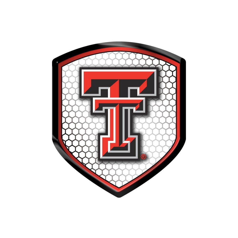 NCAA Texas Tech Red Raiders Reflective Decal Sticker - Durable Vinyl for Cars, Laptops, Helmets & Windows - Show Team Spirit Anywhere!