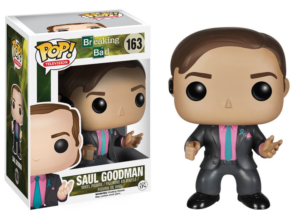 Funko POP! Vinyl Figure: Breaking Bad Saul Goodman Collectible - Perfect for TV Fans, Office Decor & Gift Ideas