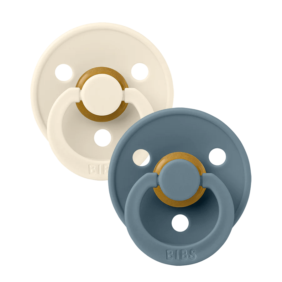 Soft Baby Bibs and Pacifiers Set - 2 Pack for Newborns 0-6 Months - Perfect for Feeding, Drooling, and Soothing Infants at Home or On-the-Go