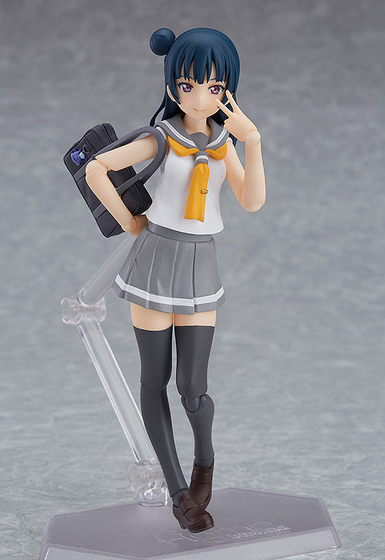 Figma #368 Yoshiko Tsushima LoveLive! Sunshine!! Anime Action Figure - Perfect for Anime Collectors & LoveLive! Fans Display