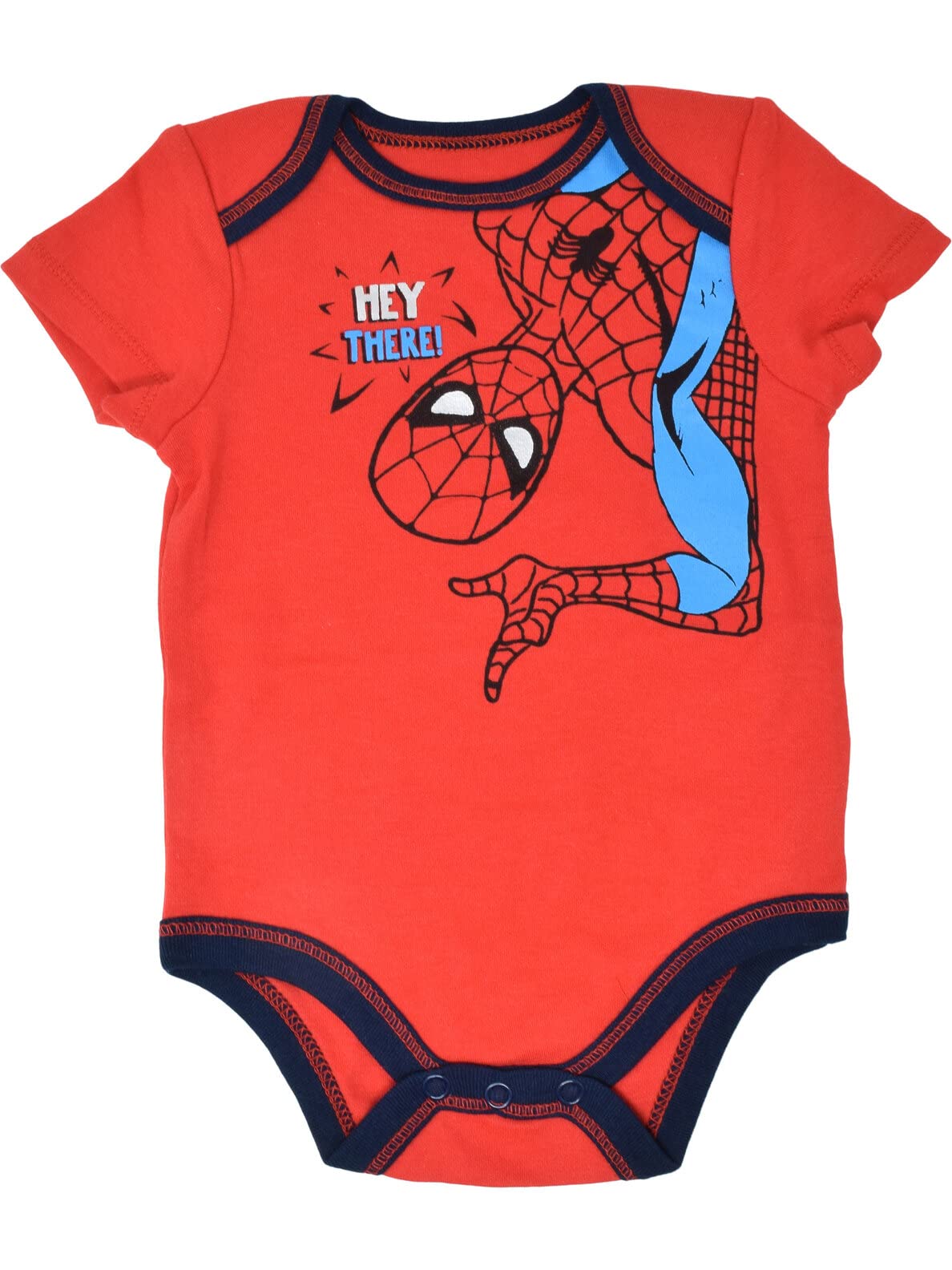 Marvel Avengers Baby Boys 5-Pack Short-Sleeve Bodysuits - Superhero Outfits for Infants & Toddlers - Perfect for Playtime, Dress-Up & Photo Shoots
