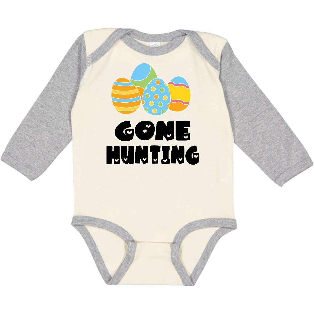 Inktastic Hunting Easter Egg Creeper - Baby Long Sleeve Outfit
