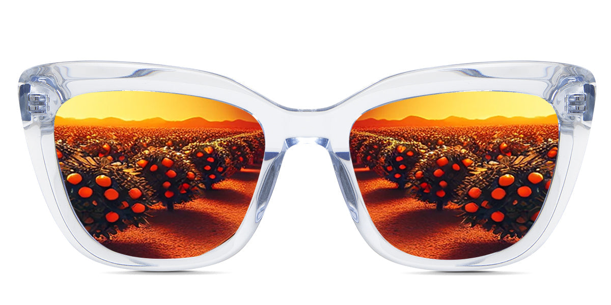 Lesa Women's Prescription Polarized Sunglasses - UV Protection, Stylish & Comfortable for Driving, Outdoor Activities & Fashion