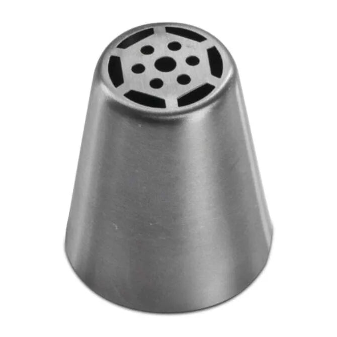 Flower Piping Tip Set - 12 Stainless Steel Icing Nozzles for Cake Decorating, Cupcakes & Cookies | Perfect for Wedding Cakes, Birthday Parties & Baking Enthusiasts