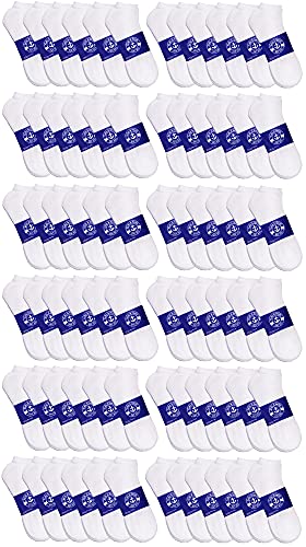 72 Pairs Mens White