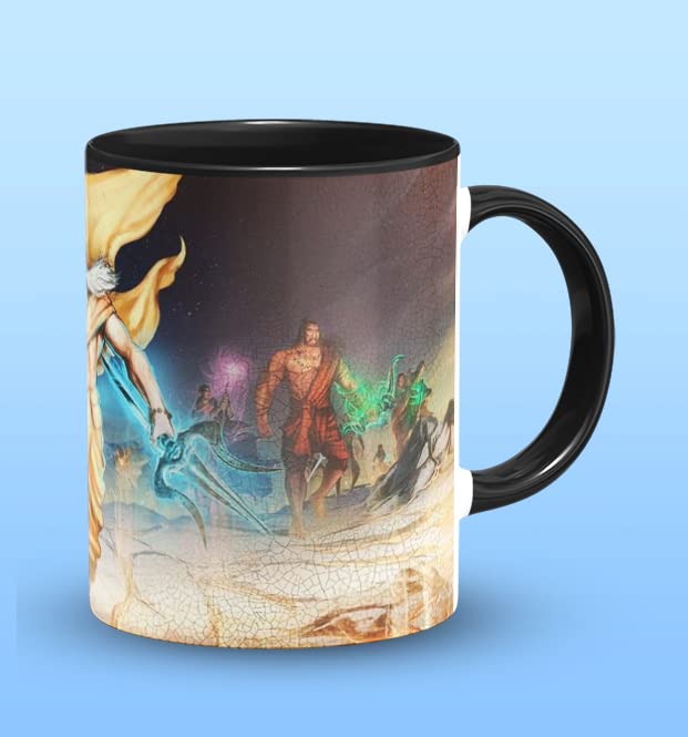 Brahmāstra Superhero Coffee Mug 11oz | Printed White Ceramic Mug with Astra Design | Microwave & Dishwasher Safe 330ml | Perfect for Tea, Coffee, or Hot Chocolate | Ideal Gift for Movie Fans & Collectors | MUG-183