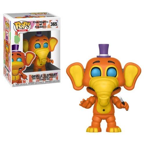 Funko Pop Games: Five Nights at Freddy's Pizza Simulator - Orville Elephant Collectible Figure, Multicolor | FNAF Action Figure for Fans & Collectors | Perfect for Display, Gifts & Gaming Room Decor