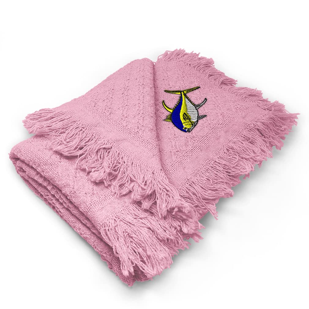 Custom Embroidered Baby Blankets for Boys & Girls - Soft Tuna Cotton Nursery Bedding Set - Perfect for Cribs, Strollers & Baby Showers