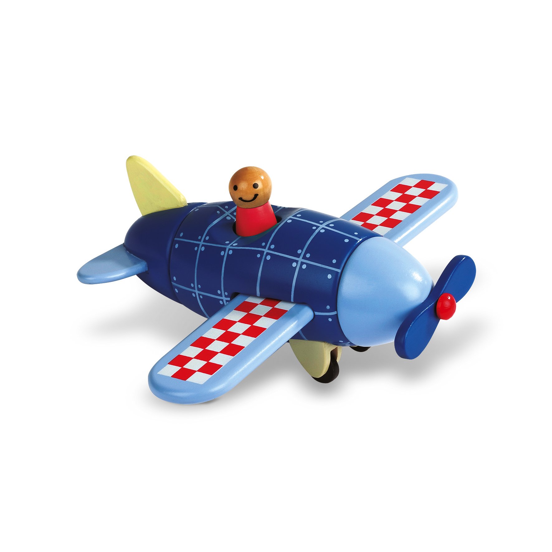 Janod Magnetic Airplane Toy Kit for Kids - STEM Learning & Travel Activity - Perfect for Home, Classroom & Airplane Play