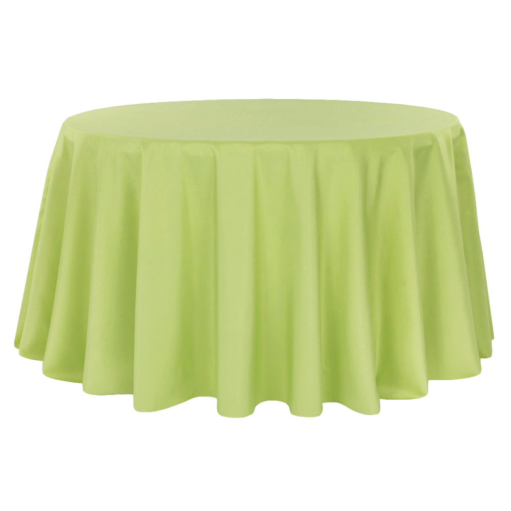 Premium Round Polyester Tablecloth 132