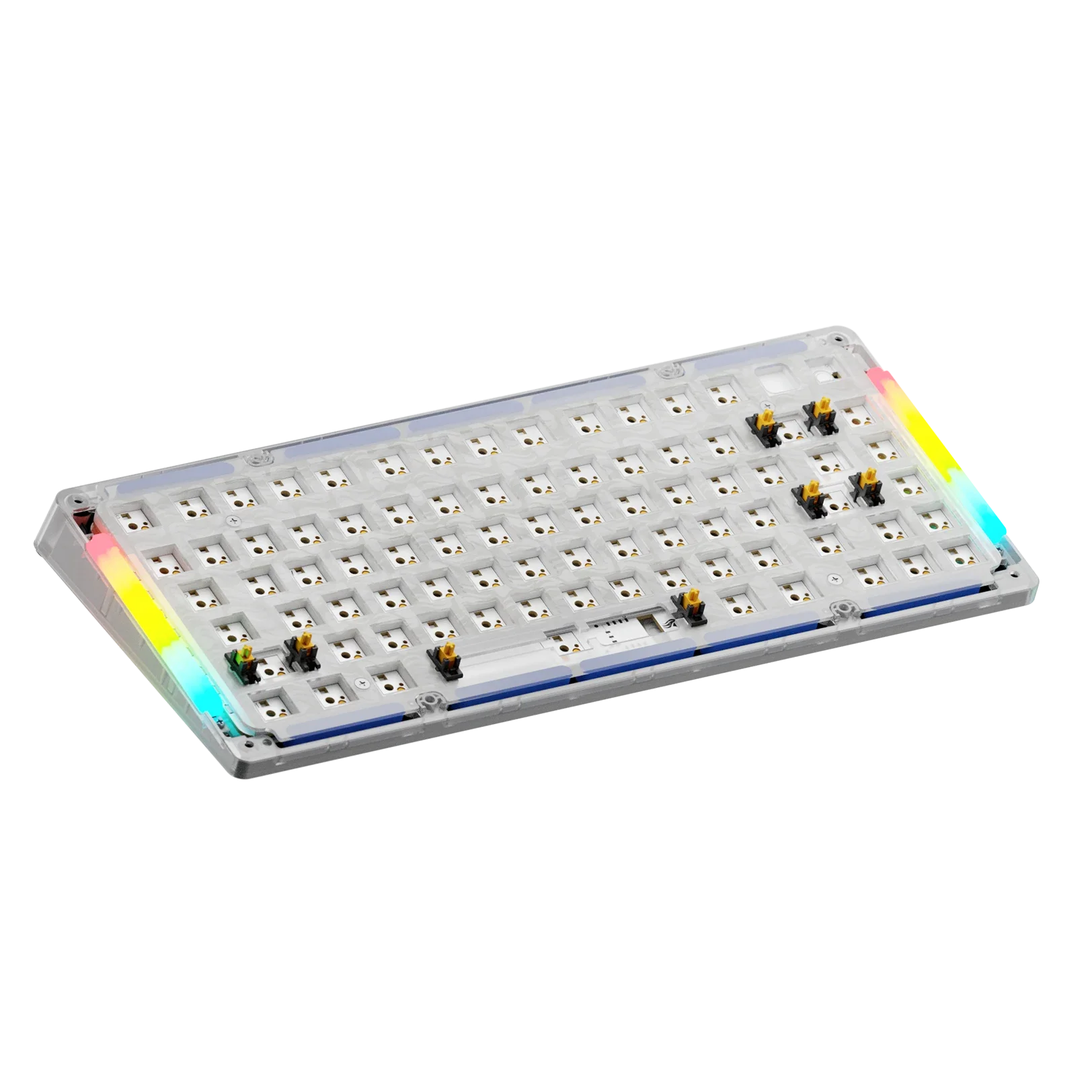 GMMK 3 Bottom Case - Durable Plastic EXO Frost 75% Keyboard Base for Mechanical Keyboards | Perfect for Gaming, Typing & Office Work