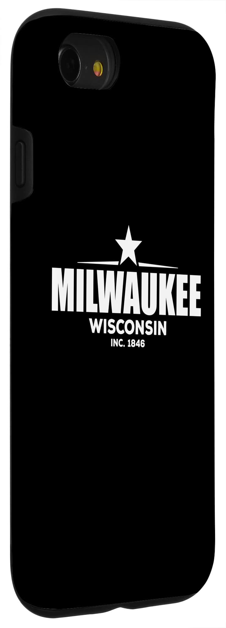iPhone SE (2020) / 7 / 8 Shockproof Protective Case - Slim Fit Cover for Milwaukee Wisconsin Fans | Perfect for Daily Use, Travel & Outdoor Activities