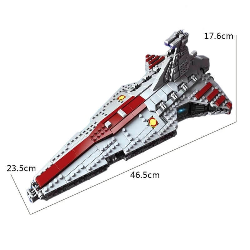 JIE STAR 67106 Star Wars Venator Attack Cruiser Building Blocks Set - 960pcs for Adults & Kids - Perfect for Collectors, Gifts & Creative Play