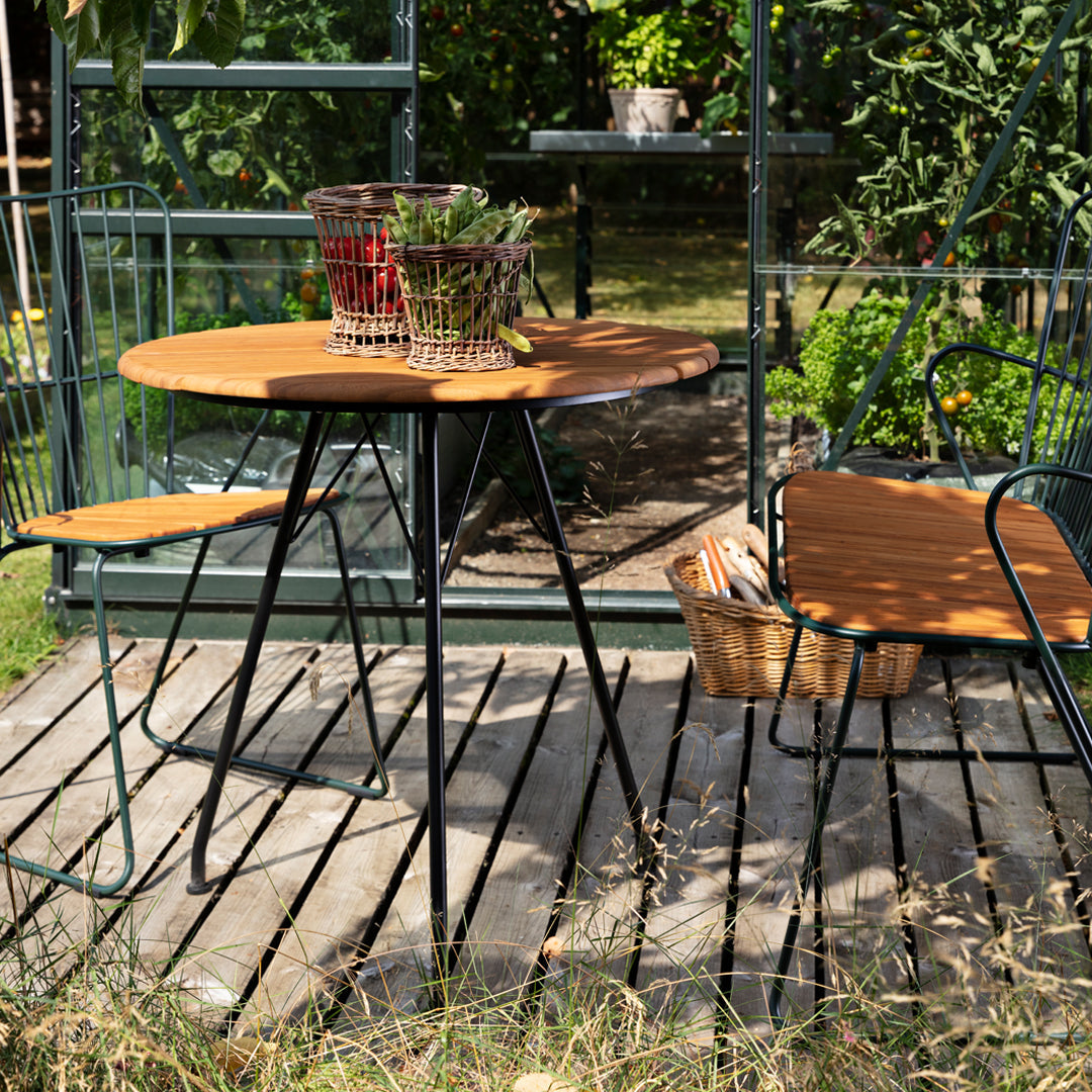 Outdoor Cafe Table - Durable Weatherproof Bistro Table for Patio, Garden, Restaurant & Backyard Dining - Perfect for Coffee Shops, Restaurants, and Outdoor Entertaining
