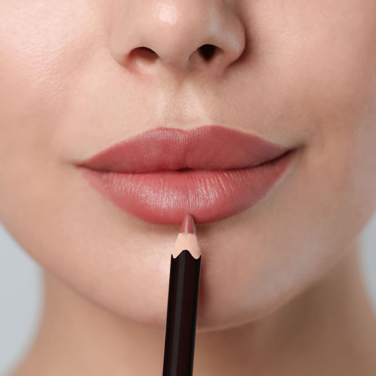 Sorme Cosmetics Smudgeproof & Waterproof Lip Liner Pencil - Natural Nude (0.06 oz) | Long-Lasting Matte Lip Liner for Women | Hydrating HD Lip Pencil | Perfect for Everyday Wear, Date Night & Professional Makeup Looks