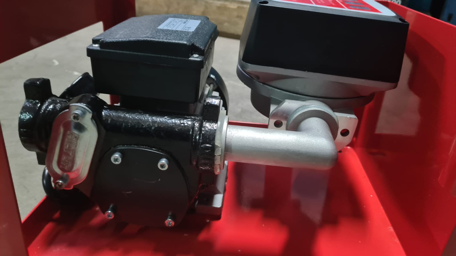 AM 1224BT 230V AC Diesel Fuel Pump Set - 3 Bar Pressure, 1 Inlet/Outlet | Heavy Duty Transfer Pump for Trucks, Boats & Industrial Equipment | Model: YOILP1224BT