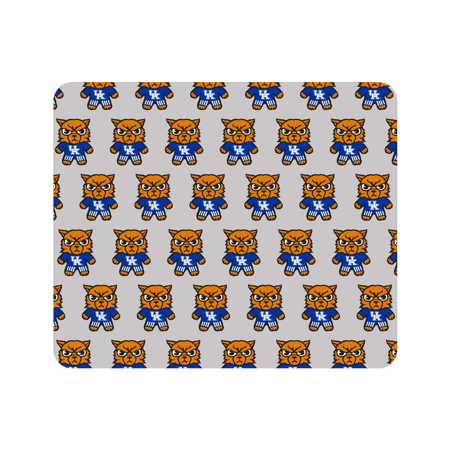 University of Kentucky UK Wildcats Standard Fabric Gaming Mouse Pad - Desk Accessories for Work & Gaming - Non-Slip Computer Mousepad with Tokyodachi Mascot Design - Perfect for Office, Home & Dorm Room Setup