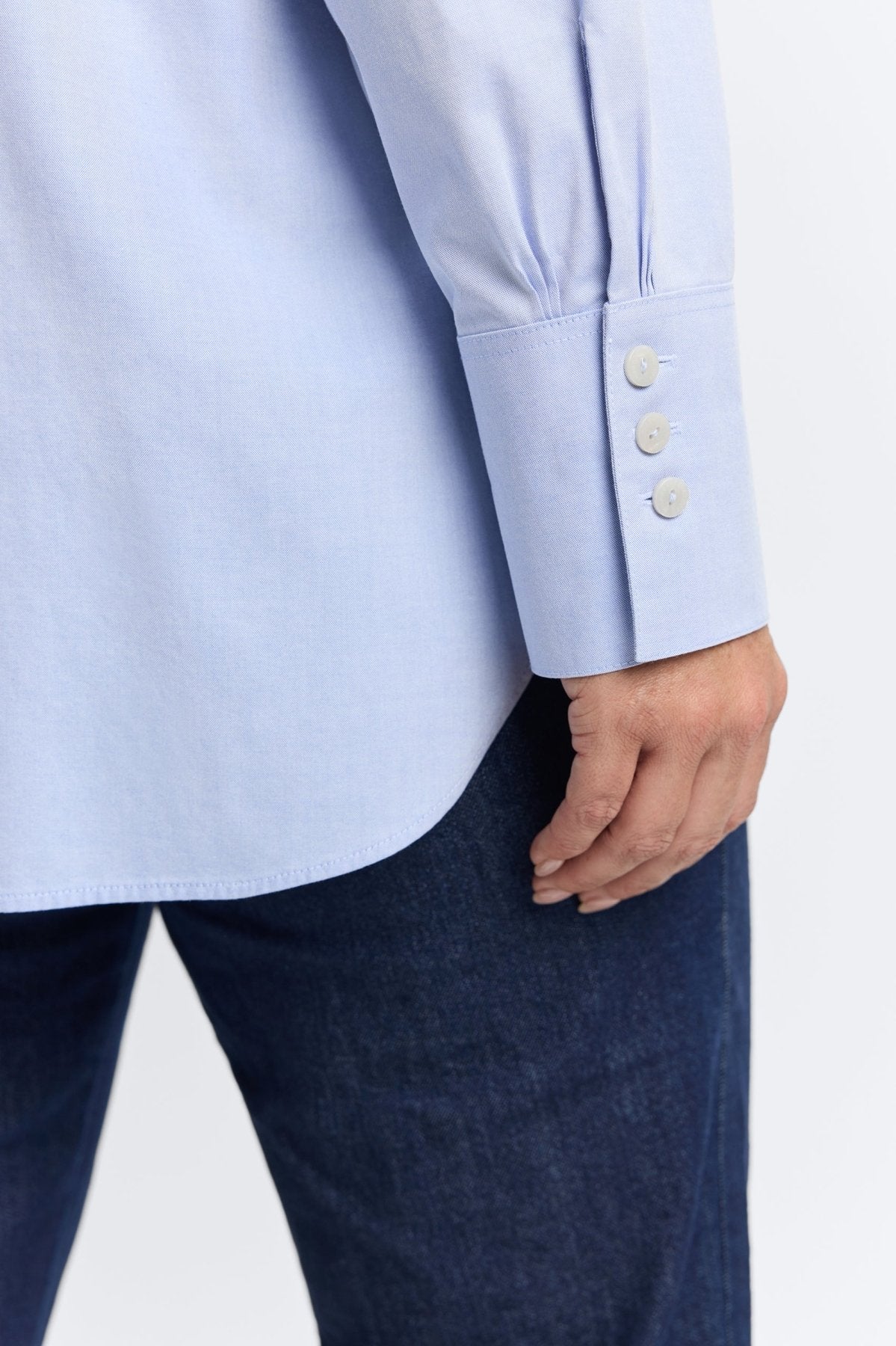 Premium No-Iron Pinpoint Tuxedo Bib Long Sleeve Tunic for Men - Formal Dress Shirt for Weddings, Business & Special Occasions