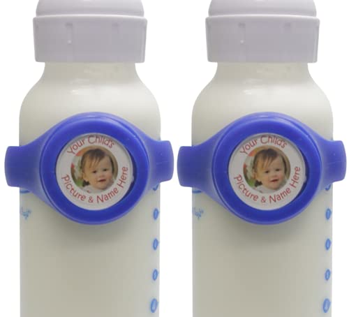 Personalized Baby Bottle Labels 2-Pack - Daycare Essentials for Boys & Girls