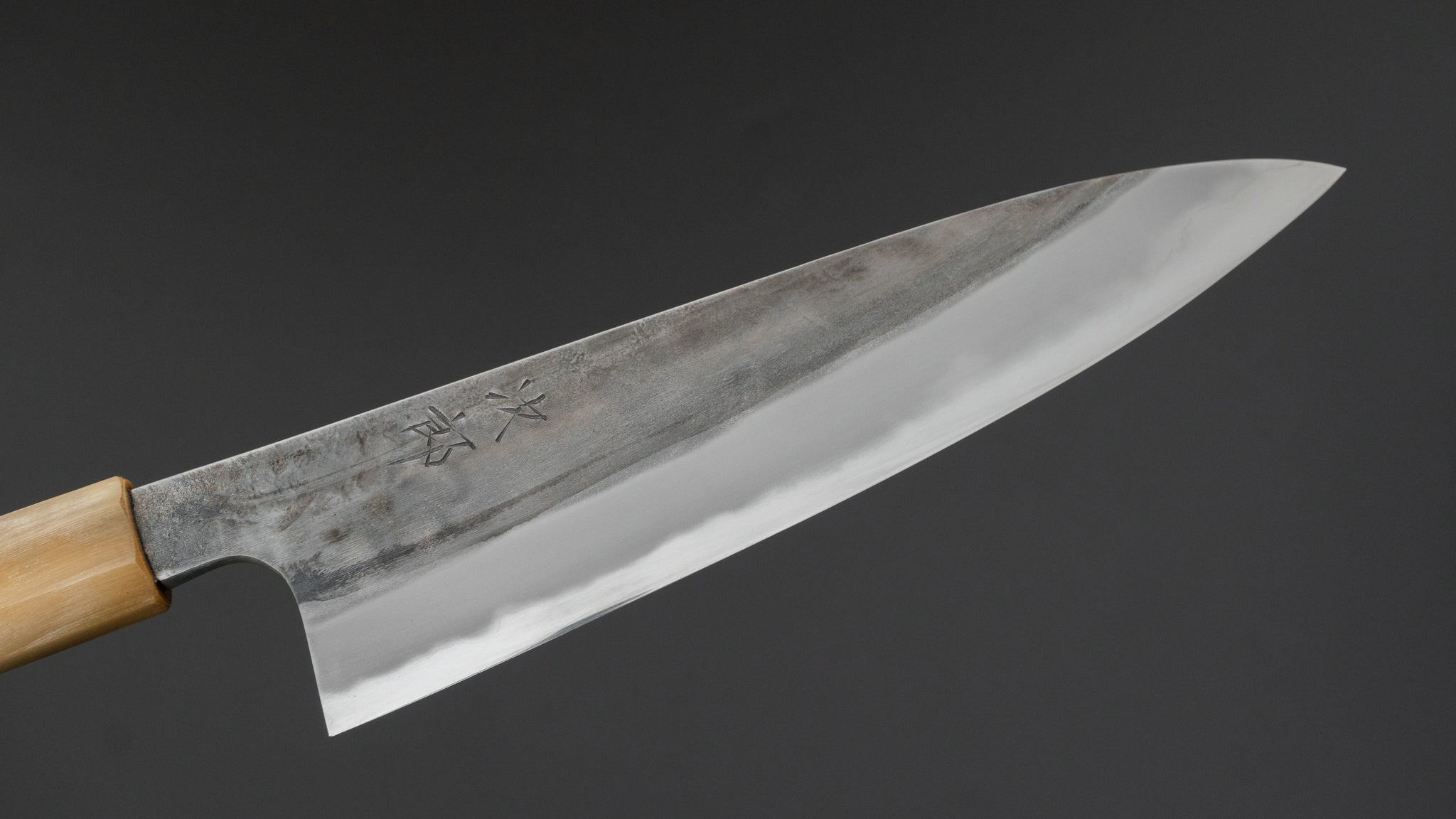 Jiro Tsuchime Wa Petty Knife 180mm - Handcrafted Japanese Kitchen Knife with Taihei Tagayasan Handle (#636) - Perfect for Sushi, Vegetables & Precision Cutting