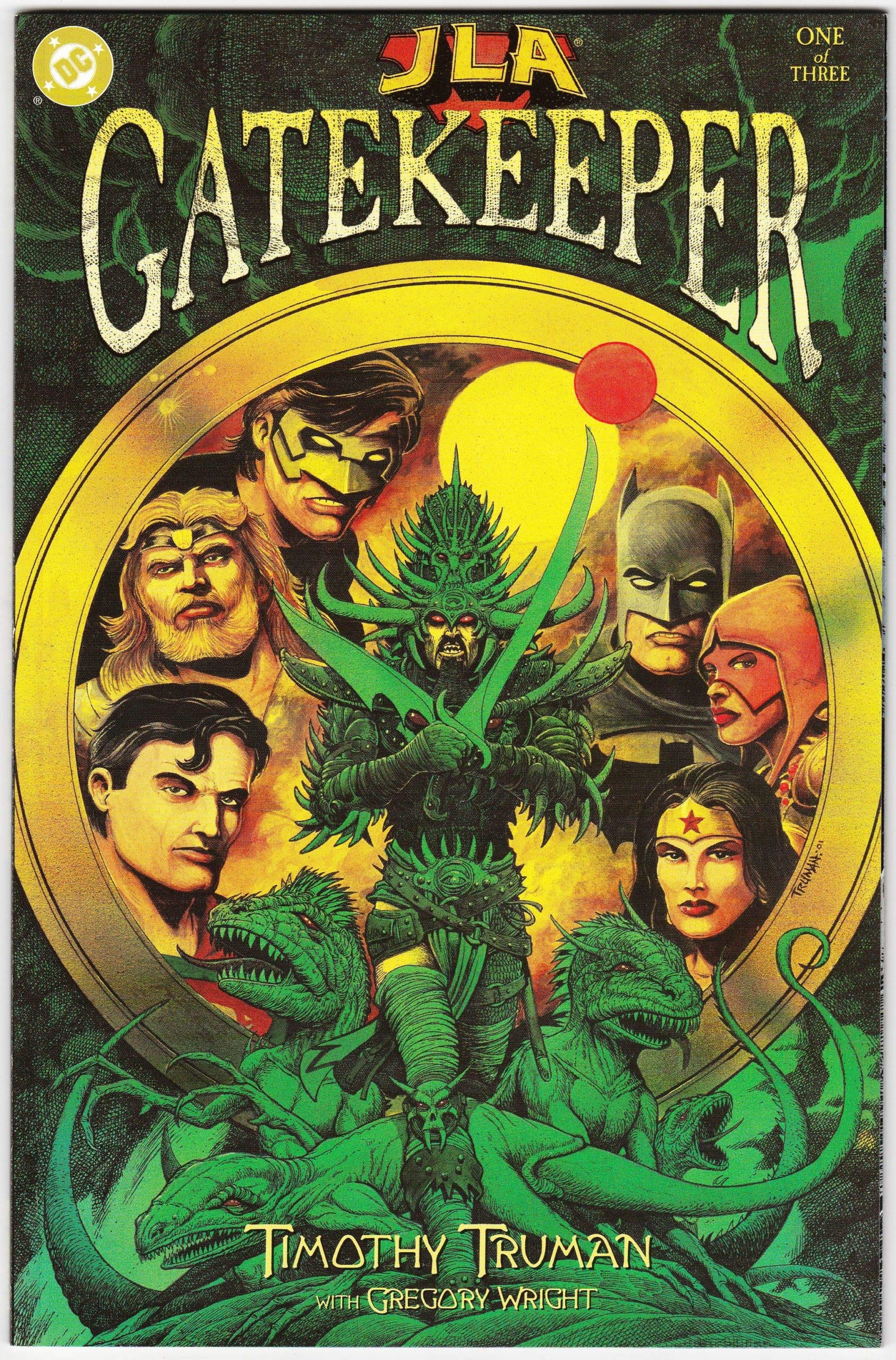 JLA Justice League Of America Gatekeeper #1 Comic Book (DC, 2001) VF/NM Condition - Collectible Superhero Graphic Novel for Fans & Display