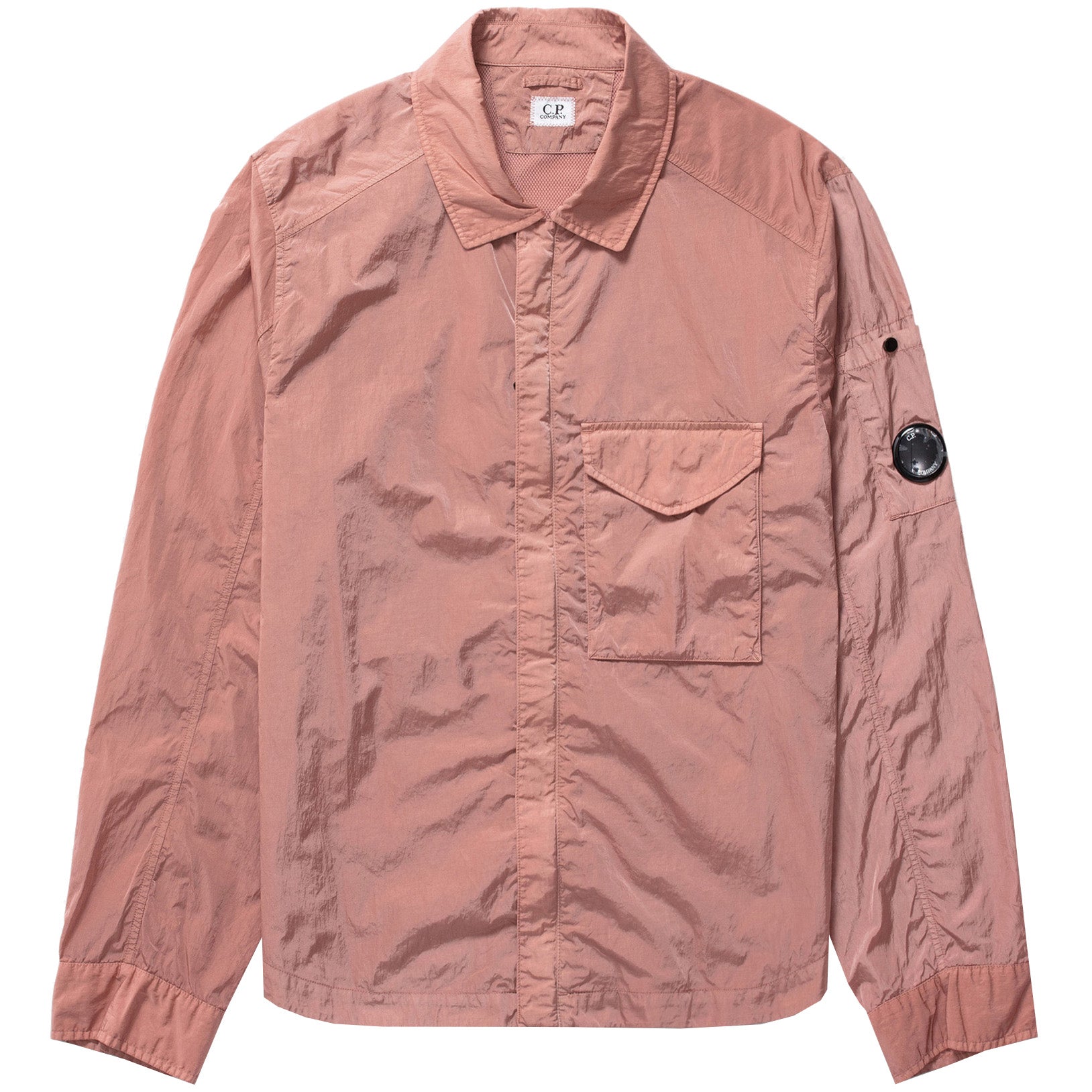 CP Company Chrome R Overshirt - Lightweight Water-Resistant Jacket for Men | Urban Streetwear & Outdoor Activities
