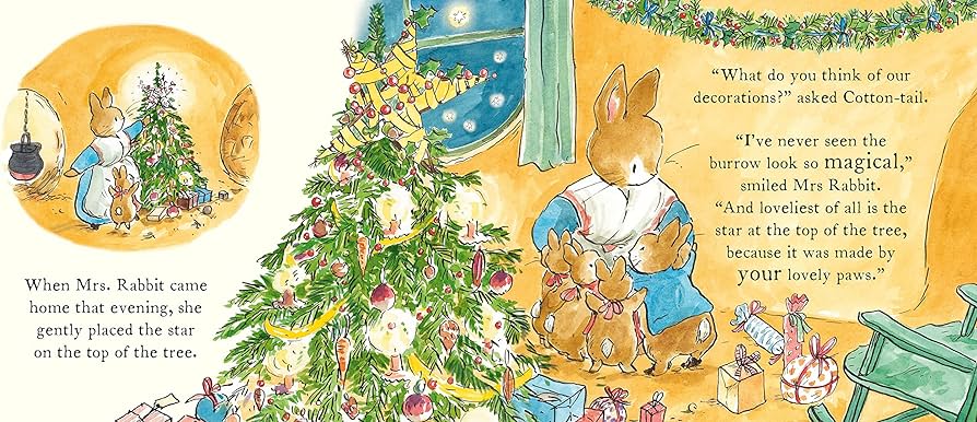 The World of Peter Rabbit: The Christmas Star Book - Classic Holiday Story for Kids, Perfect for Christmas Reading & Gifts