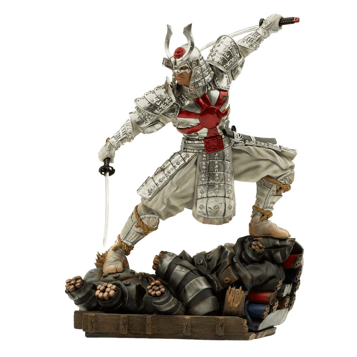 Iron Studios Marvel Comics Silver Samurai BDS Art Scale 1/10 Statue - Premium Collectible for Marvel Fans & Home Decor Display