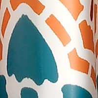 Turquoise & Tangerine
