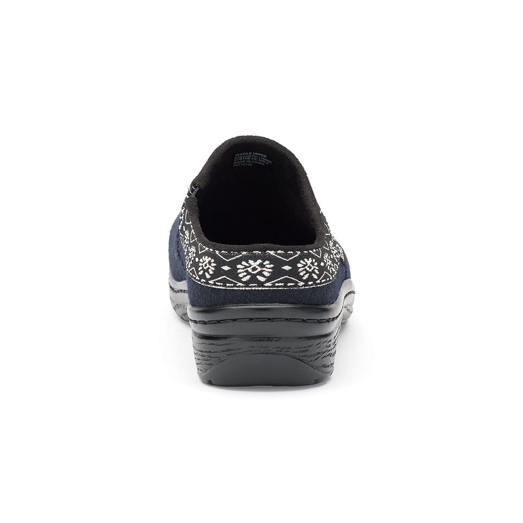 KLOGS YORK WOOL CLOG - Comfortable & Warm Women's House Slippers for Indoor/Outdoor Use - Perfect for Home, Office, and Relaxation