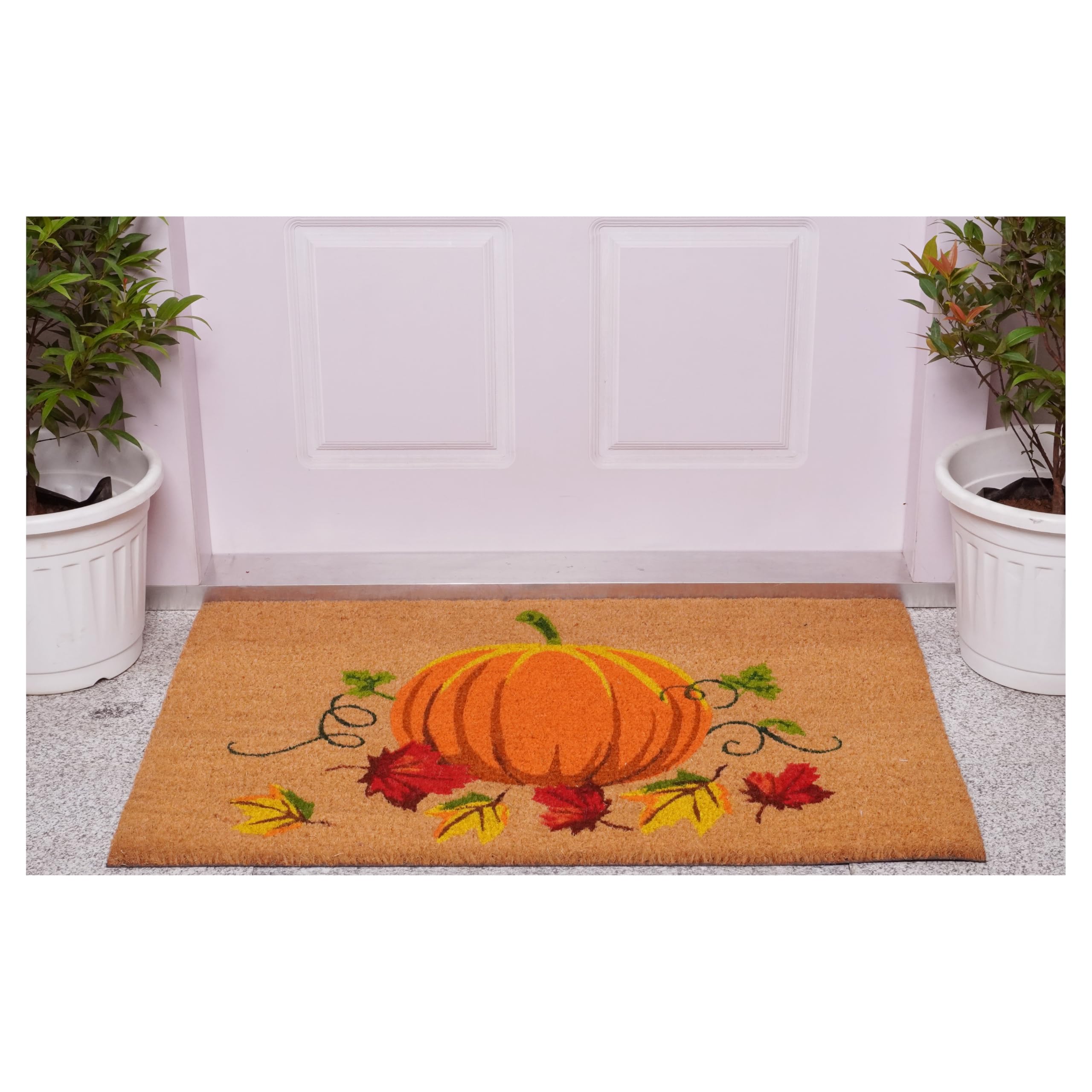 Calloway Mills 121982436 Nature's Bounty Doormat 24x36 Inches - Eco-Friendly Welcome Mat for Front Door, Porch & Entryway - Perfect for Home, Office & Outdoor Use